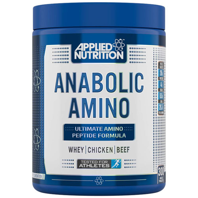 Anabolic Amino Mega Tablets 300 Таблетки  Applied Nutrition - Nutra Best Bulgaria
