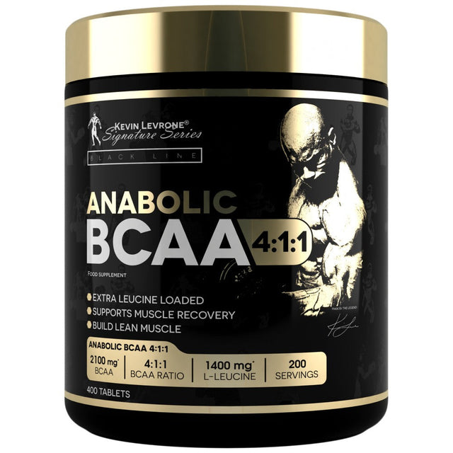 Anabolic BCAA 4:1:1 - 400 Таблетки  Kevin Levrone - Nutra Best Bulgaria