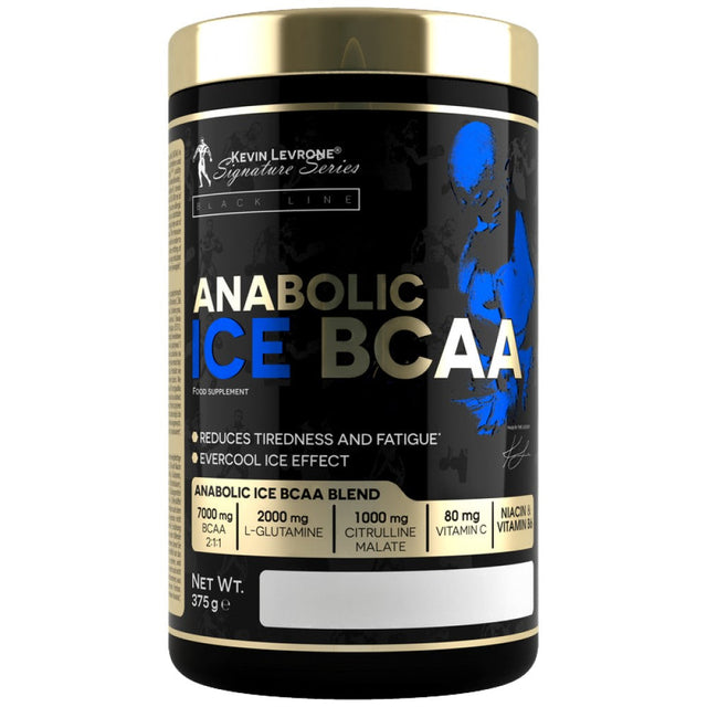 Anabolic ICE BCAA | with L-Glutamine & Citrulline Malate - 375 грама  Kevin Levrone - Nutra Best Bulgaria