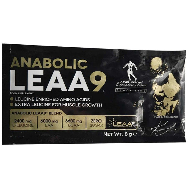 Anabolic LEAA9 | Leucine Enriched Essential Amino Acids - 8 грама  Kevin Levrone - Nutra Best Bulgaria