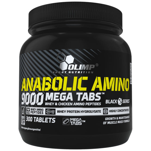 ANABOLIC AMINO 9000 - 300 Таблетки - Nutra Best Bulgaria