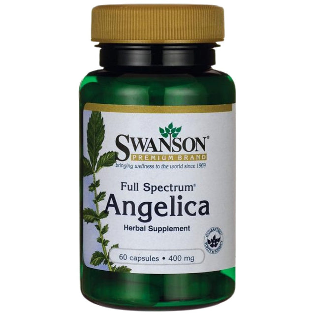 Angelica 400 mg 60 капсули  Swanson - Nutra Best Bulgaria