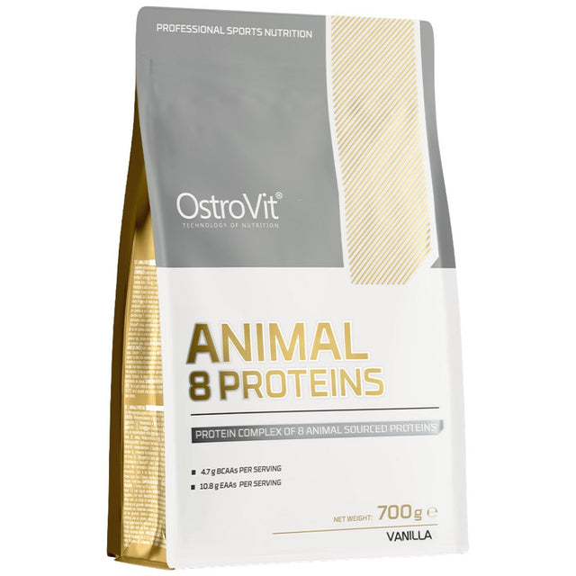 Animal 8 Proteins | Protein Matrix Complex with 8 Animal Sources 700 грама  OstroVit - Nutra Best Bulgaria