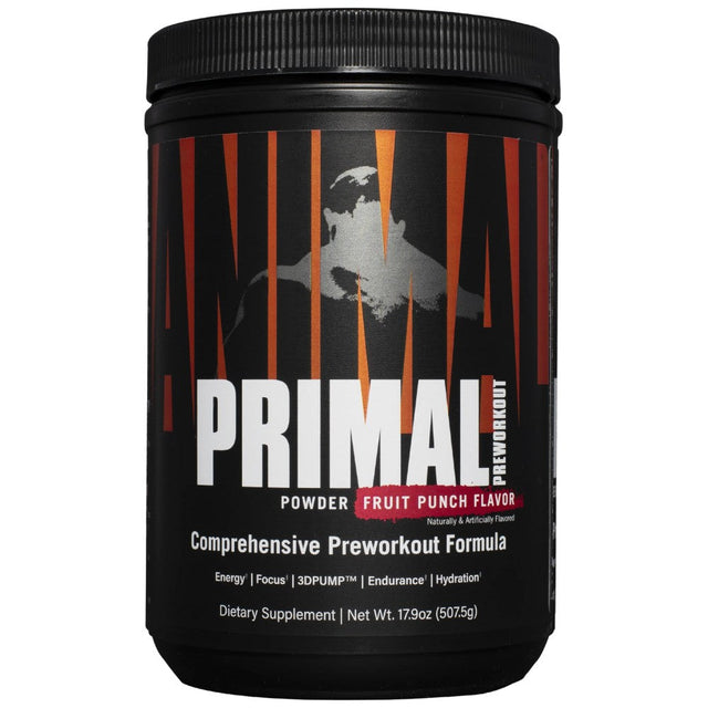 Animal Primal Preworkout | Comprehensive Preworkout Formula - 507 грама  Universal Animal - Nutra Best Bulgaria