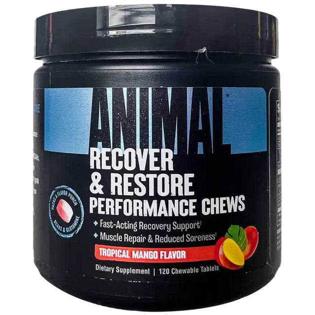 Animal Recover Chews - 120 Дъвчащи таблетки  Universal Animal - Nutra Best Bulgaria