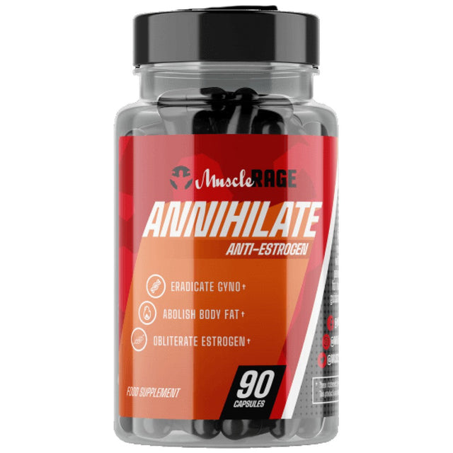 Annihilate | Anti-Estrogen - 90 капсули  Muscle Rage - Nutra Best Bulgaria