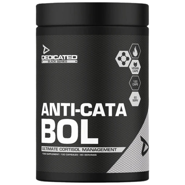 Anti-Cata-Bol | with Resveratrol, Rhodiola & Pine Bark - 120 капсули  Dedicated Nutrition - Nutra Best Bulgaria