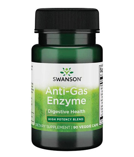 Anti-Gas Enzyme 123 mg - 90 капсули  Swanson - Nutra Best Bulgaria