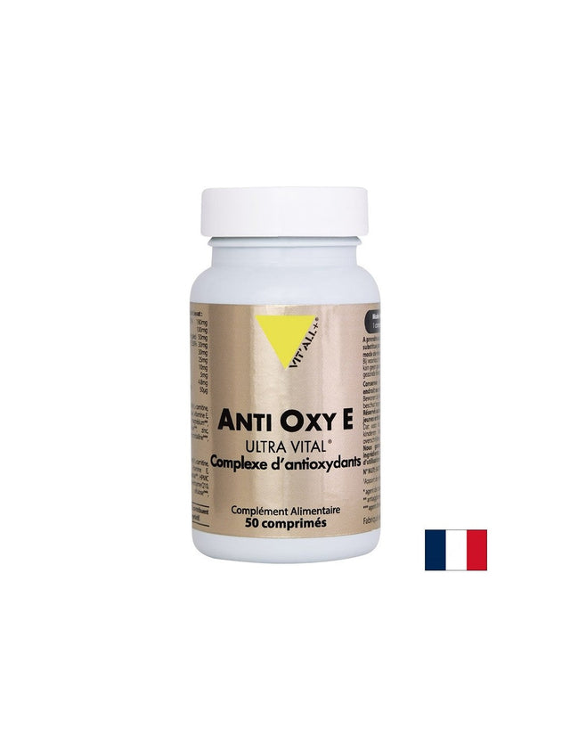АнтиОкс (комплекс от антиоксиданти) Anti Oxy E Ultra Vital®, 30 капсули  Vit'all Plus - Nutra Best Bulgaria