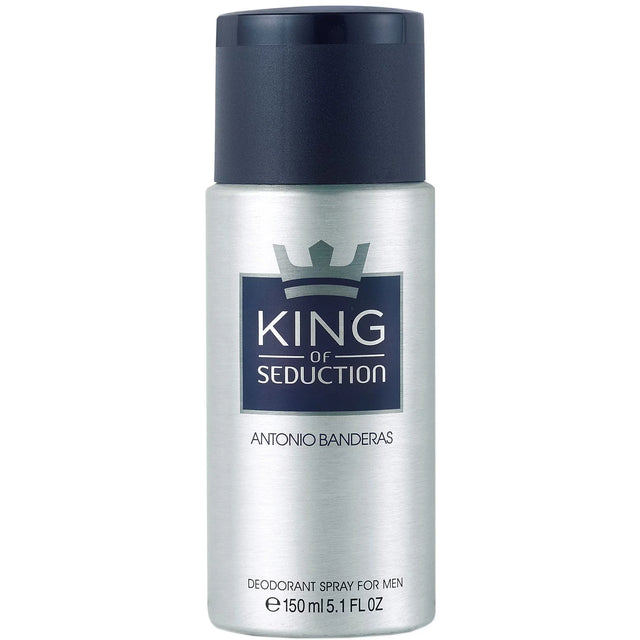Antonio Banderas, King of Seduction, Anti-odor protection, Deodorant Spray, For Men, 150 ml *Tester  Antonio Banderas - Nutra Best Bulgaria