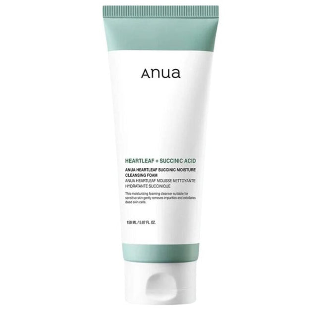 Anua - Heartleaf Succinic Moisture Cleansing Foam, 150ml  Anua - Nutra Best Bulgaria