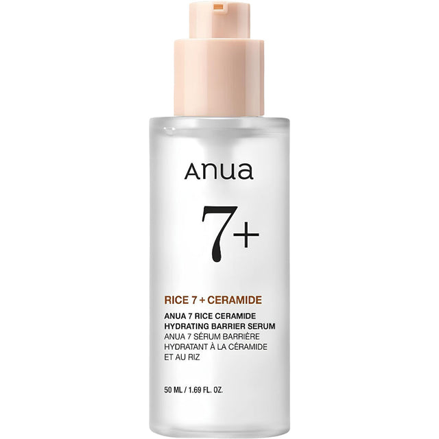 Anua - Rice 7 Ceramide Hydrating Barrier Serum - 50ml  Anua - Nutra Best Bulgaria