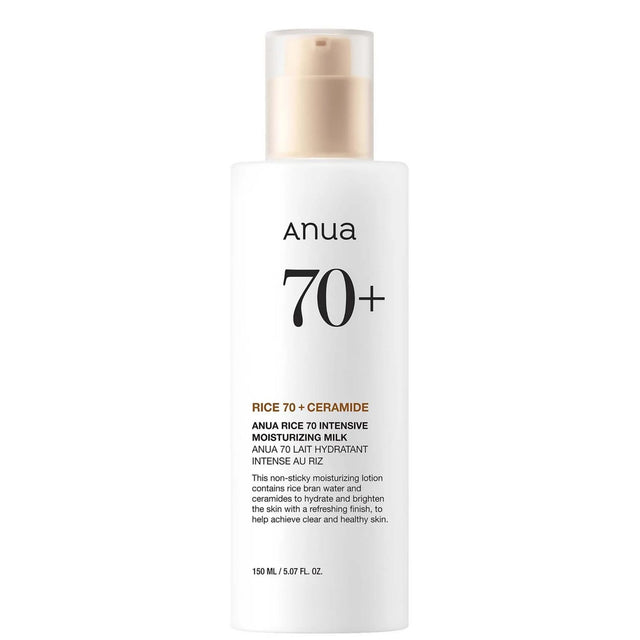 Anua - Rice 70 + Ceramide Intensive Moisturizing Milk - 150ml  Anua - Nutra Best Bulgaria