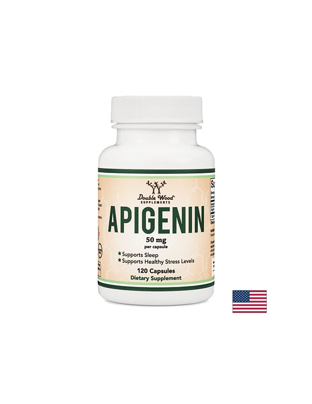 Apigenin/ Апигенин, 120 капсули Double Wood  Double Wood - Nutra Best Bulgaria