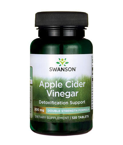 Apple Cider Vinegar 200 mg - 120 Таблетки  Swanson - Nutra Best Bulgaria