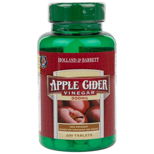 Apple Cider Vinegar 300 mg - 400 Таблетки  Holland and Barrett - Nutra Best Bulgaria