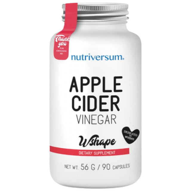 Apple Cider Vinegar 500 mg - 90 капсули  Nutriversum - Nutra Best Bulgaria