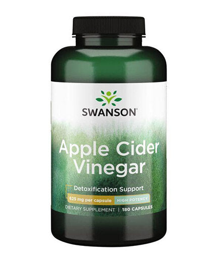 Apple Cider Vinegar 625 mg | High Potency - 180 капсули  Swanson - Nutra Best Bulgaria