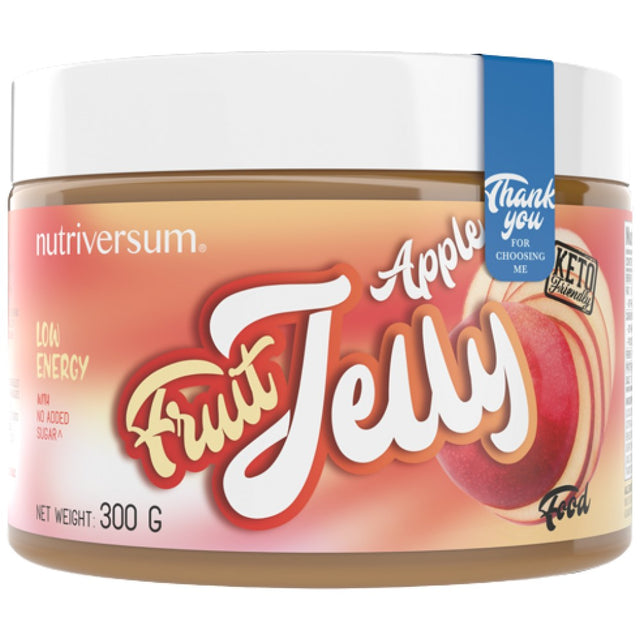 Apple Fruit Jelly | Zero Sugar 300 грама  Nutriversum - Nutra Best Bulgaria