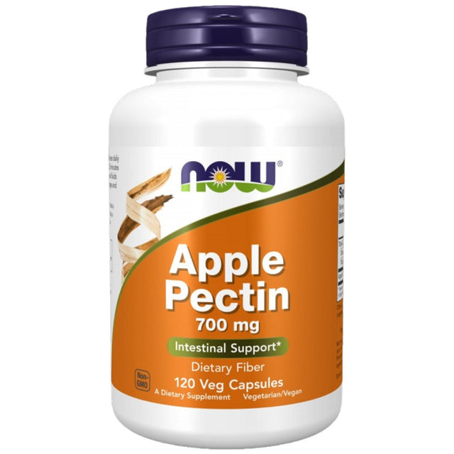 Apple Pectin 700 mg - 120 капсули  NOW Foods - Nutra Best Bulgaria