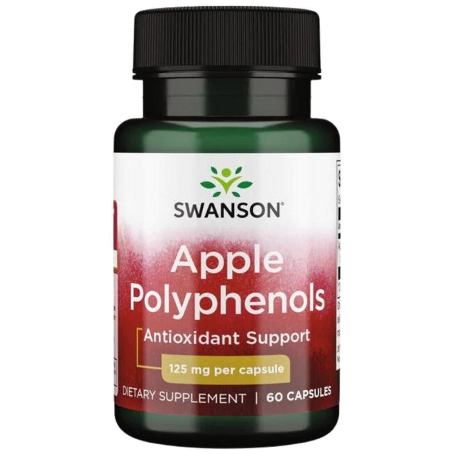 Apple Polyphenols 125 mg 60 капсули  Swanson - Nutra Best Bulgaria