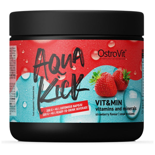 Aqua Kick / Advanced Hydration with Vit&Min - 300 грама  OstroVit - Nutra Best Bulgaria