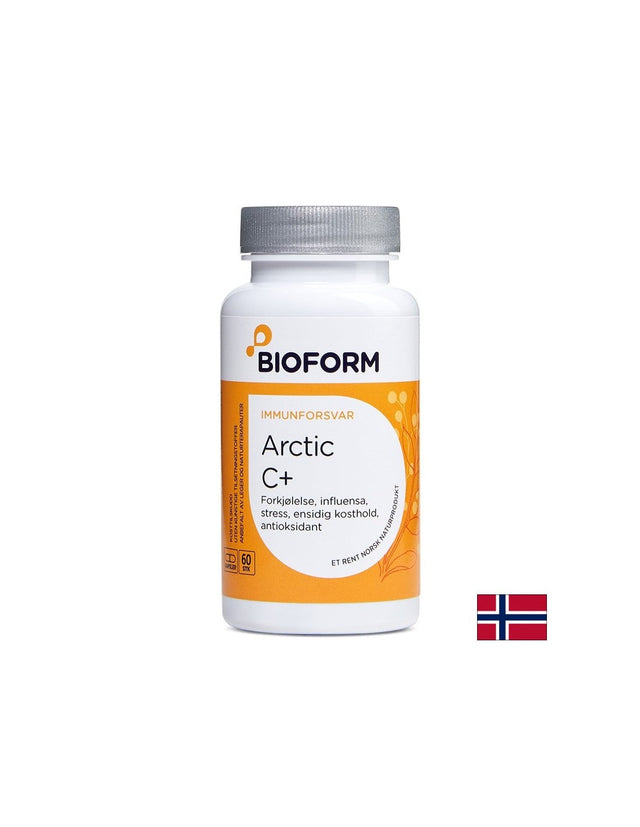 Имунитет - Витамин С (натурален) - Arctic C+, 200 mg х 60 капсули  Bioform - Nutra Best Bulgaria