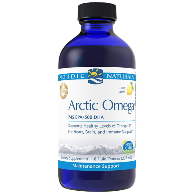 Arctic Omega Liquid 1245 mg - 237 мл  Nordic Naturals - Nutra Best Bulgaria