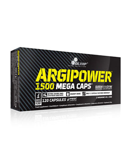 Argi Power Mega Caps 1500 mg. / 120 Caps.  OLIMP - Nutra Best Bulgaria