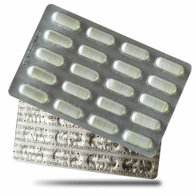 ARGININE CAPSULES BLISTER 1000 mg - 20 капсули - Nutra Best Bulgaria