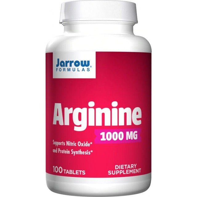 Arginine 1000mg / Аргинин - 100 таблетки  Jarrow Formulas - Nutra Best Bulgaria