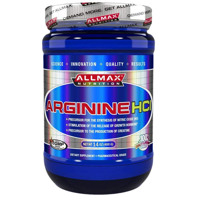 Arginine HCL - 400 грама  AllMax Nutrition - Nutra Best Bulgaria