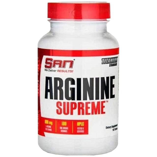 Arginine Supreme - 100 Таблетки  SAN - Nutra Best Bulgaria