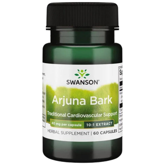 Arjuna Bark Extract 40 mg 60 капсули  Swanson - Nutra Best Bulgaria