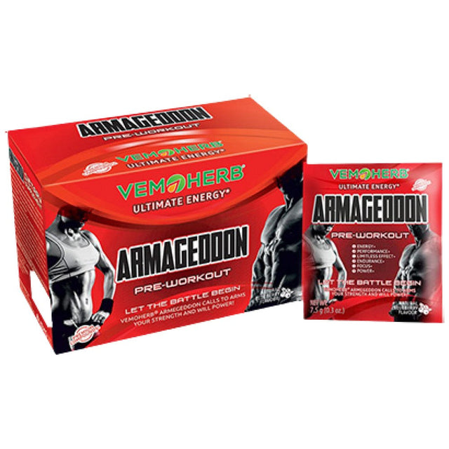 Armageddon / Pre-Workout - 24 x 7.5 грама  VemoHerb - Nutra Best Bulgaria