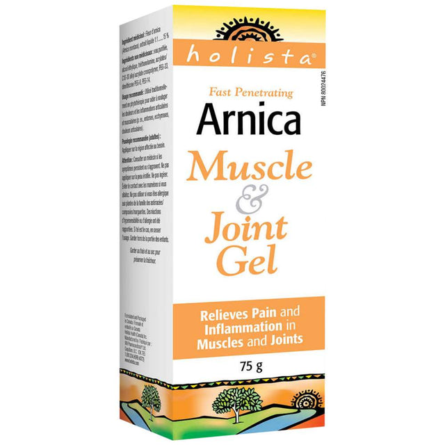 Arnica Muscle and Joint Gel - 75 грама  Natural Factors - Nutra Best Bulgaria