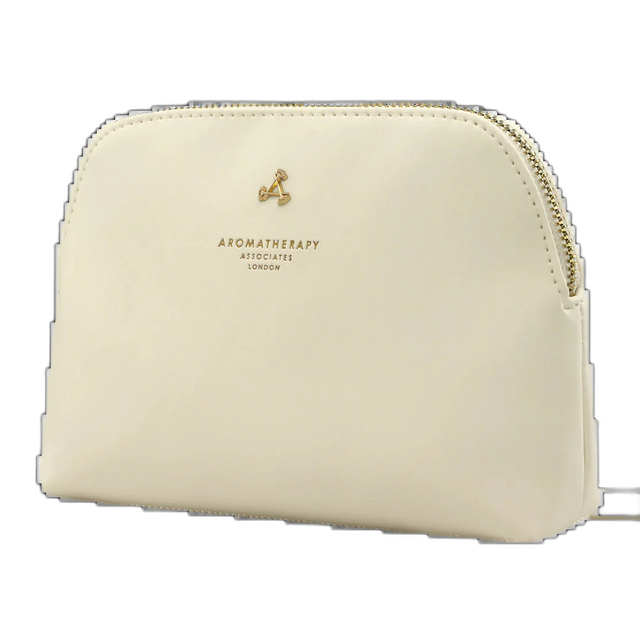 Aromatherapy Associates, Textile Makeup Bag, White  Aromatherapy Associates - Nutra Best Bulgaria