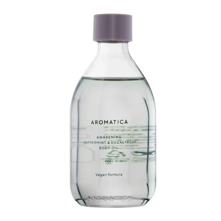 Aromatica - Awakening Body Oil - Peppermint & Eucalyptus - Peppermint Body Oil - 100ml  Aromatica - Nutra Best Bulgaria