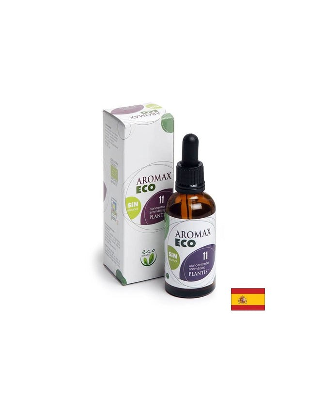 Билкова тинктура за нервната система - Aromax Eco 11, без алкохол, 50 ml  Artesania Agricola - Nutra Best Bulgaria