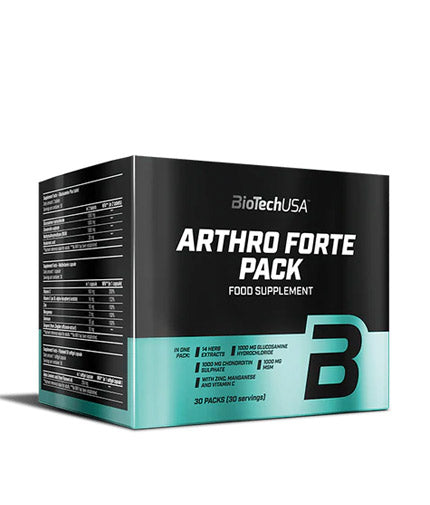 Arthro Forte Pack / 30 Pack  BioTech USA - Nutra Best Bulgaria