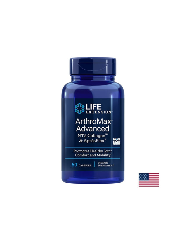 ArthroMax® Advanced NT2 Collagen™ & AprеsFlex®/ В подкрепа на ставите х 60 капсули  Life Extension - Nutra Best Bulgaria
