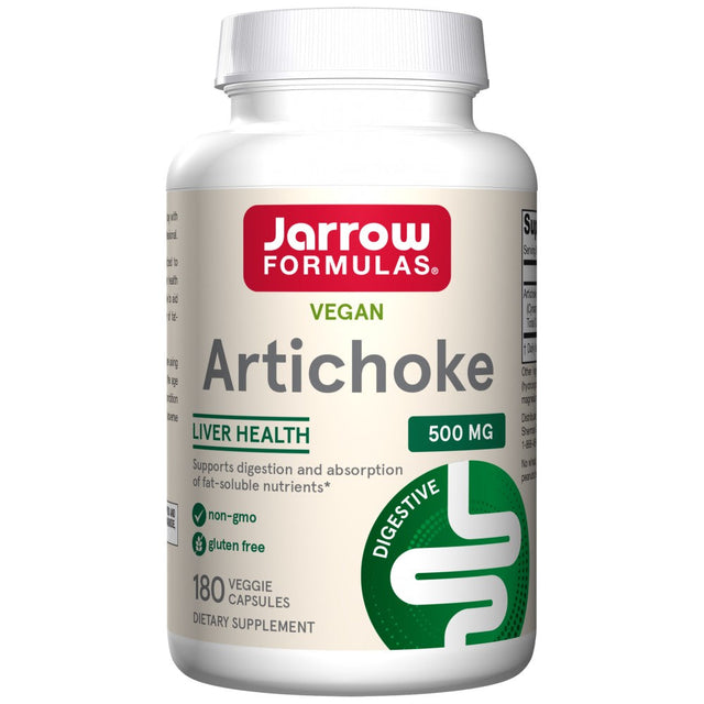 Artichoke 500 mg - 180 капсули  Jarrow Formulas - Nutra Best Bulgaria