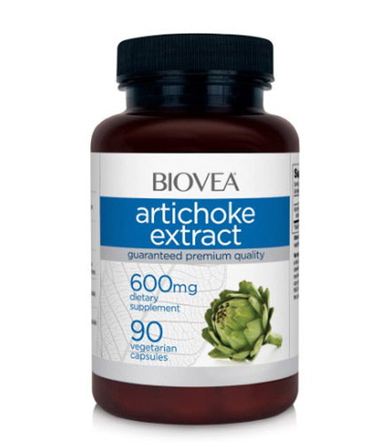 Artichoke Extract 600 mg / 90 Caps  BIOVEA - Nutra Best Bulgaria