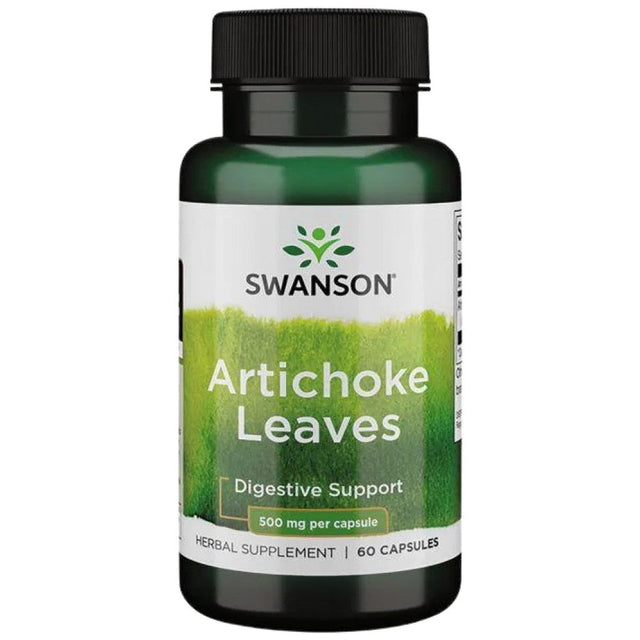 Artichoke Leaves 500 mg 60 капсули  Swanson - Nutra Best Bulgaria