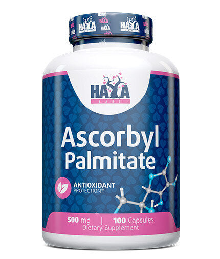 Ascorbyl Palmitate 500 mg. / 100 caps.  Haya Labs - Nutra Best Bulgaria