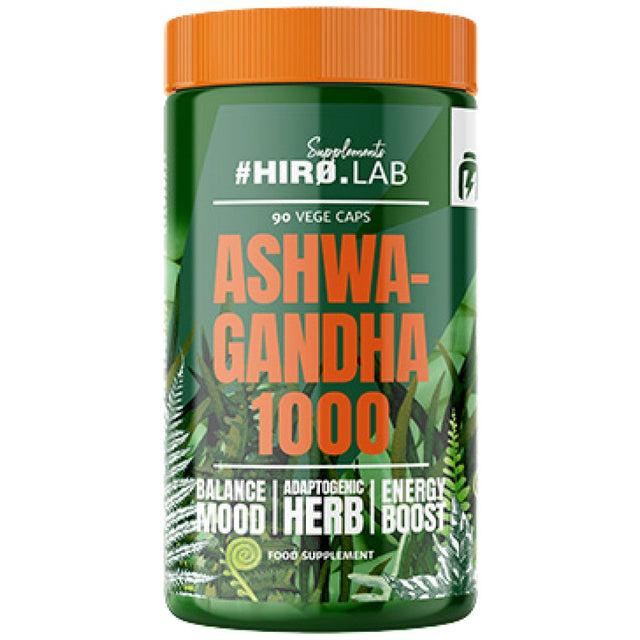 Ashwagandha 1000 mg | with 10 mg Withanolides - 90 капсули  Hero.Lab - Nutra Best Bulgaria
