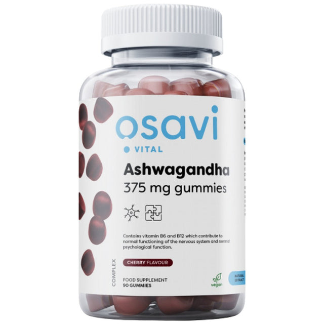 Ashwagandha 375 mg Gummies - 90 желирани бонбони  Osavi - Nutra Best Bulgaria