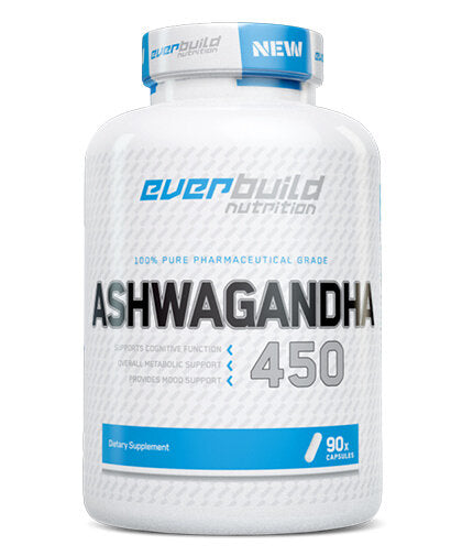 Ashwagandha 450 mg / 90 Caps  EVERBUILD - Nutra Best Bulgaria