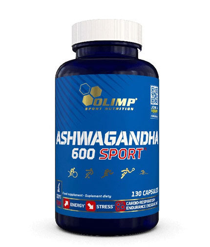Ashwagandha 600 Sport / 130 Caps - Nutra Best