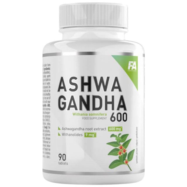 Ashwagandha 600 mg - 90 Таблетки  FA Nutrition - Nutra Best Bulgaria